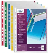 Teczki i skoroszyty - Elba plastikowa koszulka na dokumenty, DIN A4 z kolorowym obramowaniem, PP, 0, 09 MM 100206870 - miniaturka - grafika 1