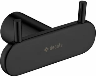 Deante Round Haczyk podwójny Nero ADR N121 - Wieszaki łazienkowe - miniaturka - grafika 2