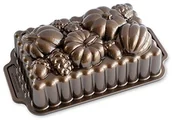 Formy do ciast - NordicWare Nordic Ware 91648 Harvest Bounty Loaf Pan, One, brąz - miniaturka - grafika 1
