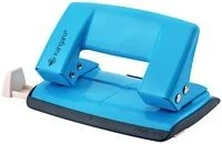 KANGARO Dziurkacz Aion-10G/S, dziurkuje do 10 kartek, metalowy, w pudełku PP, turkusowy KAA10G/S-24 - Dziurkacze - miniaturka - grafika 3