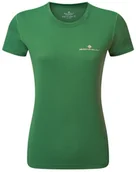 Koszulki sportowe damskie - RONHILL RONHILL Koszulka biegowa damska CORE S/S TEE zielona - miniaturka - grafika 1