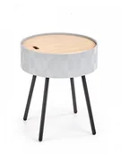 Ławy i stoliki kawowe - Halmar Ława Aura biała 5822 - miniaturka - grafika 1