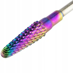 inna marka Frez tęczowy WOLFRAMOWY SMALL CONE BIT M3/32 NR 8 5906637181073 - Pozostałe akcesoria kosmetyczne - miniaturka - grafika 3