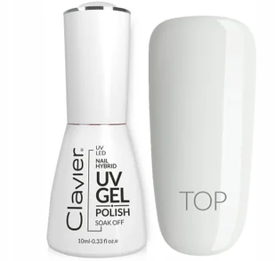 Top Na Lakier Hybrydowy Uv Clavier Luxury 10 ML - Lakiery hybrydowe - miniaturka - grafika 4