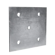 Uchwyty i mocowania do anten satelitarnych - Maclean Płyta montażowa do uchwytu balkonowego 130x110mm MCTV-567 CEN-55125 - miniaturka - grafika 1