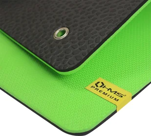 HMS Mata klubowa z otworami 15 mm MFK01 zielona - 27790-uniw - Maty do ćwiczeń - miniaturka - grafika 2