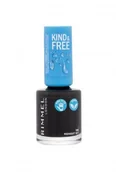 Lakiery do paznokci - Rimmel London London Kind & Free lakier do paznokci 8 ml 159 Midnight Sky - miniaturka - grafika 1