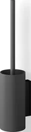 Akcesoria do wc - Zack Szczotka do WC Linea czarna montowana na ścianie 40571 - miniaturka - grafika 1