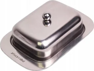 Kamille Stalowa maselniczka, pojemnik na masło 7006 - Inne naczynia kuchenne - miniaturka - grafika 2