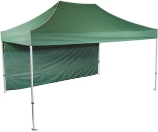 Expodom Namiot ekspresowy 3x4,5m o konstrukcji aluminiowej z profilu sześciokątnego, Zielony - Pawilony ogrodowe - miniaturka - grafika 5