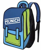 Plecaki - Munich MUNICH 2D plecak, 35 cm, 15 litrów, niebieski (Blu) 453946 - miniaturka - grafika 1