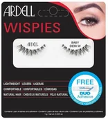 Sztuczne rzęsy i akcesoria - Ardell Wispies Baby Demi sztuczne rzęsy Black + Duo Adhesive klej do rzęs 1g - miniaturka - grafika 1