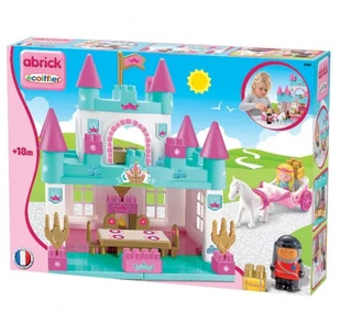 Ecoiffier Abrick Klocki pałac księzniczki 3078 - Klocki - miniaturka - grafika 8