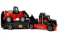 Samochody i pojazdy dla dzieci - POLESIE MAMMOET samochód holownik + traktor z ładowarką - miniaturka - grafika 1