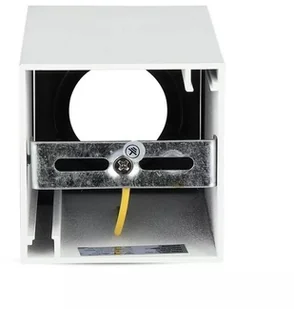 v-tac Oprawa Sufitowa V-TAC GU10 Kwadrat Natynkowa Biały+Czarny 74x74x140mm VT-882 - Oprawy, klosze i abażury - miniaturka - grafika 5