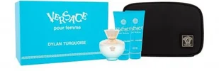 Versace Pour Femme Dylan Turquoise , Zestaw podarunkowy, Eau de toilette 100ml + Body lotion 100ml + Shower gel 100ml + Cosmetic bag - Zestawy perfum damskich Versace Pour Femme Dylan Turquoise , Zestaw podarunkowy, Eau de toilette 100ml + Body lotion 100ml + Shower gel 100ml + Cosmetic bag - Zestawy perfum damskich - miniaturka - grafika 2