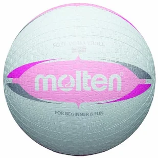 Molten Piłka do siatkówki S2V1550-WP gumowa - Piłki dla dzieci - miniaturka - grafika 5