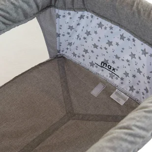 Soozly  Łóżeczko turystyczne z moskitierą Szary 64655 - Łóżeczka i kojce - miniaturka - grafika 7