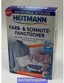 Środki do prania - Heitmann Chusteczki wyłapujące kolor i brud 45 szt. - miniaturka - grafika 1