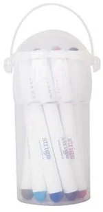 Strigo Flamastry Wiaderko 12 sztuk STRIGO - Artykuły biurowe - miniaturka - grafika 3