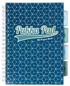 Notesy i bloczki - Ateneum Project Book B5/200K kr. Glee nieb (3szt) PUKKA - miniaturka - grafika 1