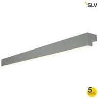 Oprawy, klosze i abażury - SLV SPOTLINE L-LINE 120 LED IP44 srebrno szara 1001305 - miniaturka - grafika 1