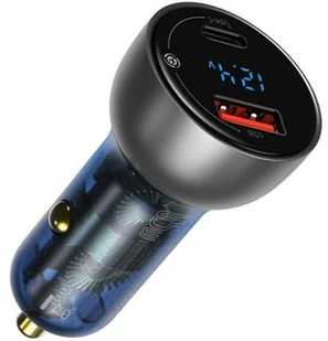 Baseus Baseus Particular | Ładowarka samochodowa 65W Quick Charge 4.0+ Power Delivery 3.0 Huawei SCP 5A 2xUSB CCKX-C0G - Ładowarki samochodowe - miniaturka - grafika 21