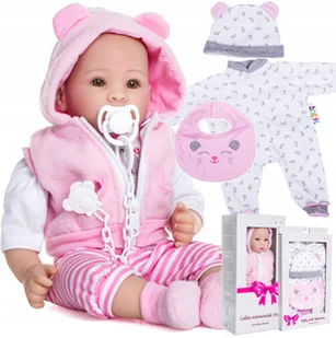 Interaktywna Lalka Bobas mówi pachnie smoczek 61 - Lalki dla dziewczynek - miniaturka - grafika 7