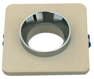 v-tac Oprawa Oczko V-TAC GIPS BETON GU10 Kwadrat Wpuszczany Biały/Chrom VT-862 - Oprawy, klosze i abażury - miniaturka - grafika 4