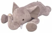 Maskotki i pluszaki - VidaXL Pluszowa maskotka słoń XXL, 95 cm 80192 VidaXL - miniaturka - grafika 1
