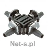 Gardena mds - czwórnik 3/16 (10 szt) 8334-20 - Inne akcesoria do nawadniania - miniaturka - grafika 2