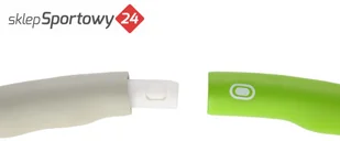 HMS HULA HOP 100CM SKŁADANY ZIEL-SZAR - Pozostały sprzęt i akcesoria do ćwiczeń - miniaturka - grafika 10