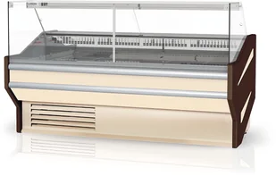 Rapa Lada chłodnicza z szybą prostą, pionową, blatem ze stali nierdzewnej (płótno), 1530x1070x1220 mm | L-F 153/107 L-F/153/107 - Szafy i witryny chłodnicze - miniaturka - grafika 7