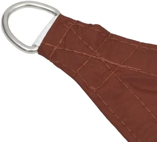 vidaXL Trapezowy żagiel ogrodowy, tkanina Oxford, 3/4x2 m, terakota 135406 - Parasole ogrodowe - miniaturka - grafika 4