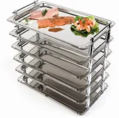 Tace i patery - APS taca becoz układania, Bufet, 1/1 GN P001 - miniaturka - grafika 1