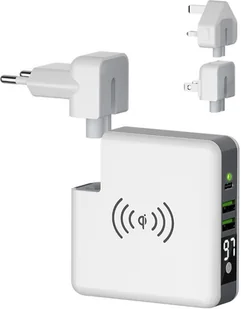Forever Ładowarka sieciowa z bezprzewodowym power bankiem 6700mAh - Złącza, przejściówki, adaptery - miniaturka - grafika 4