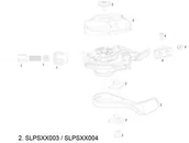 Hamulce rowerowe - Sram MTB dźwignia Kit zapewnia XX Trigger ,11.7015.060.010 SLPSXX004 - miniaturka - grafika 1