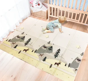 Mamaburm Dwustronna mata piankowa XXL - składana 1 CM (góry i droga) - Maty piankowe Mamaburm Dwustronna mata piankowa XXL - składana 1 CM (góry i droga) - Maty piankowe - miniaturka - grafika 1