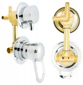 Akcesoria do armatury i ceramiki - Bateria do kabin z hydromasażem 10cm / 2 Funkcje - miniaturka - grafika 1