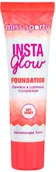 Podkłady do twarzy - Miss Sporty Insta Glow Foundation 30 ml Rozjaśniający podkład 001 Ivory - miniaturka - grafika 1