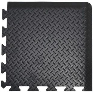 Coba Mata Antyzmęczeniowa Coba Deckplate Connect Czarny 0,5 M X 0,5 M - Moduł Narożny - Wycieraczki Coba Mata Antyzmęczeniowa Coba Deckplate Connect Czarny 0,5 M X 0,5 M - Moduł Narożny - Wycieraczki - miniaturka - grafika 1