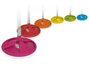 Vin Bouquet Kolorowe silikonowe znaczniki do kieliszków Vin Bouquet 6 szt. FIA 028 - Pozostałe akcesoria kuchenne - miniaturka - grafika 2