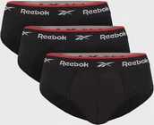 Majtki męskie - Reebok Trójpak czarnych slipów Reebok Basic Sport - miniaturka - grafika 1