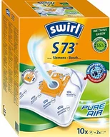 Akcesoria do odkurzaczy - Swirl S 73 Micropor Plus Worki Do Odkurzacza Siemens I Bosch Filtr Antyalergiczny 10 Sztuk Z 2 Filtrami S 73 - miniaturka - grafika 1