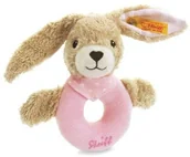 Grzechotki dla dzieci - Steiff Hoppel zając greif pierścionek z grzechotka, medium - miniaturka - grafika 1