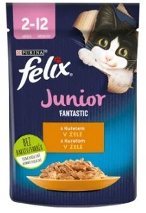 Purina Felix pouch FANTASTIC w galarecie 85g - Mokra karma dla kotów - miniaturka - grafika 2