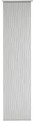 Zasłony - Deko Trends Dekoracja Trends zasłona przesuwna z karniszy panelowych i drążkiem obciążeniowym, poliester, bardziej aluminiowa szare, 245 x 60 cm Binago 90 - miniaturka - grafika 1