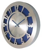 Zegary - Atrix Zegar aluminiowy ARABIC blue AL2035BL - miniaturka - grafika 1