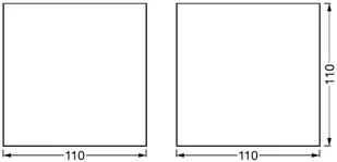 LEDVANCE SMART+ LEDVANCE SMART+ WiFi Orbis Wall Wood, 11 x 11 cm - Lampy ścienne - miniaturka - grafika 2