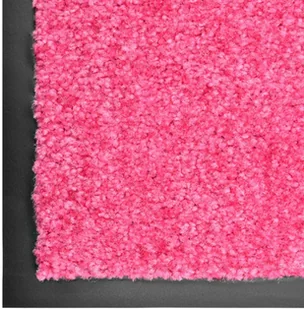 vidaXL Wycieraczka z możliwością prania, różowa, 90 x 150 cm - Wycieraczki - miniaturka - grafika 4